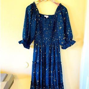 Ivy City Starry Nights Dress Size XS
